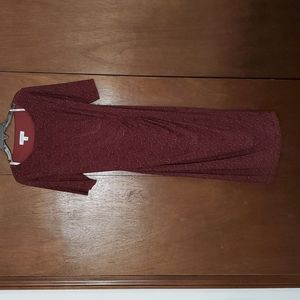 Nine West midi-length dress. Size 12.  Fully lined. Never worn.